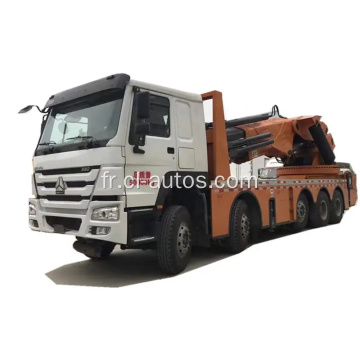 Sinotruk Howo 8x6 14weels Truck 200 TONS TRUCK MONTED KUCKLE CRANE